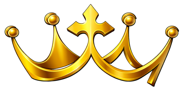 Logo della corona che rappresenta un titolo nobiliare per il branding, design elegante di emblema aristocratico, acquista il concetto di titolo nobiliare